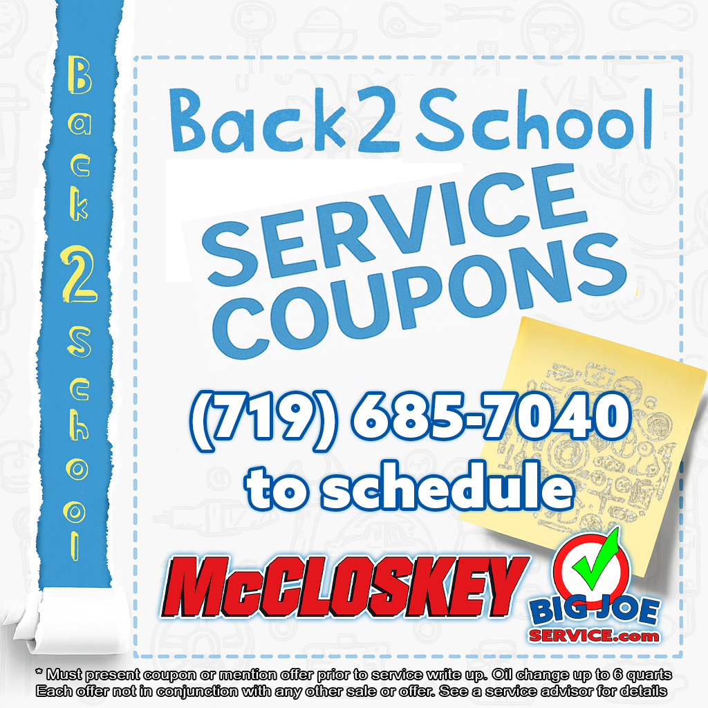 Back to school coupon